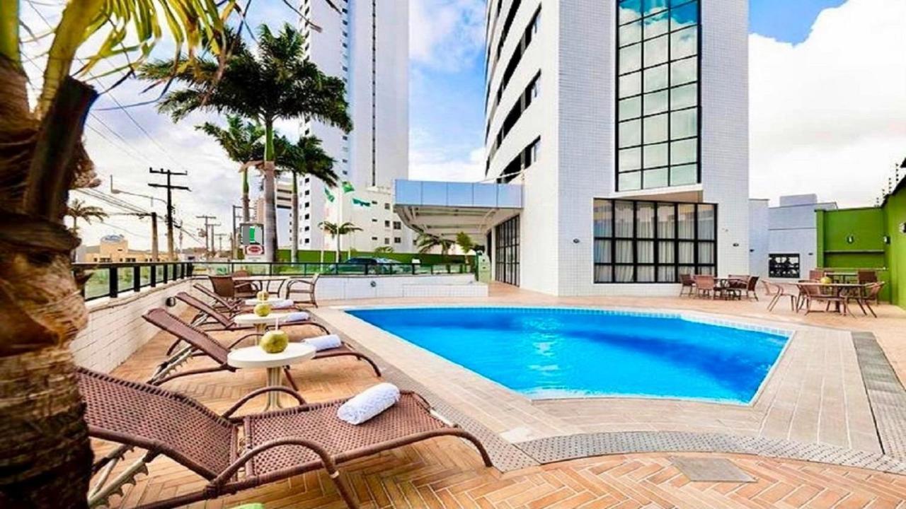 Апартаменты Natal Plaza 1608 Praia - Nbi - Praia Ponta Negra - Vista X Mar Экстерьер фото